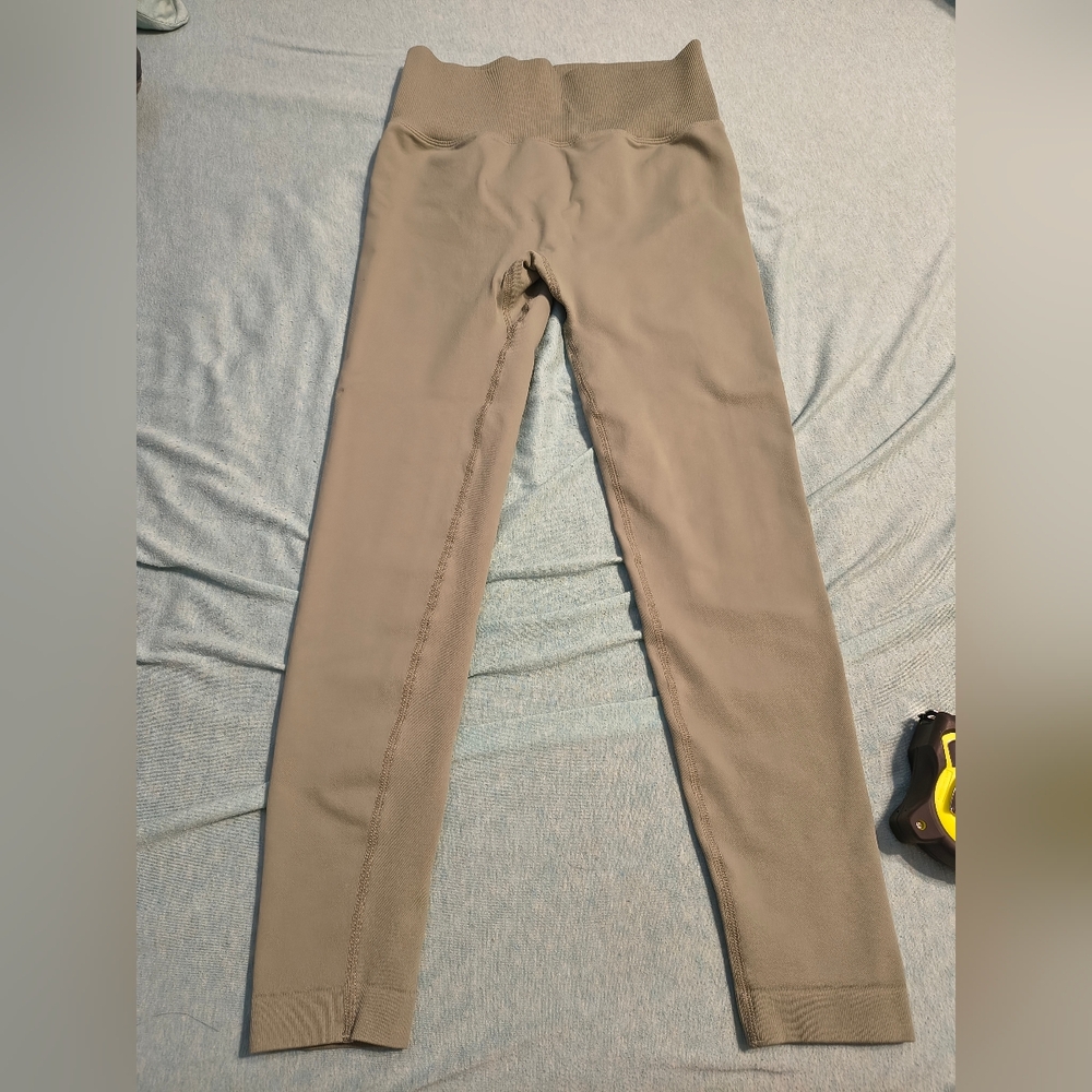 Naturyl By Nykee Heaton Slim Fit Light Sage Leggings